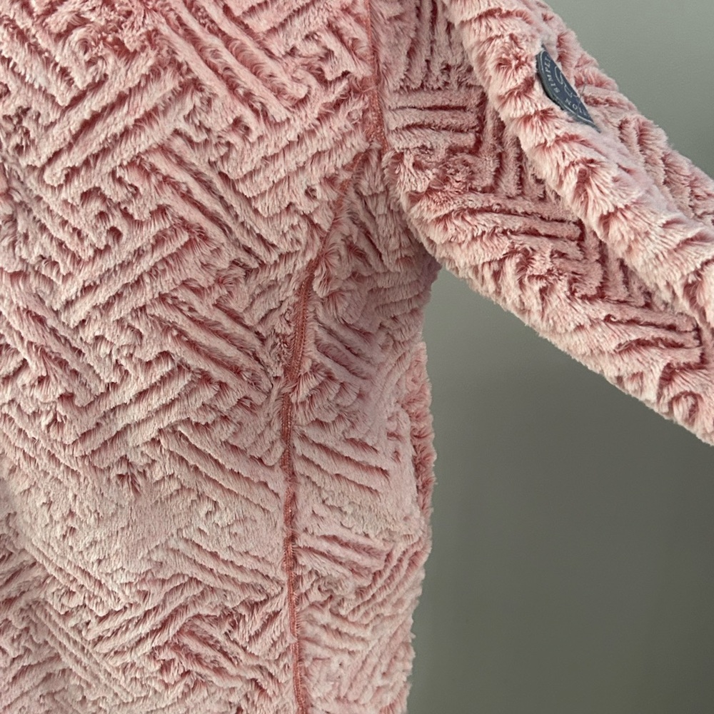 Simply Southern Blush Textured Teddy Jacket - Picture 2 of 11